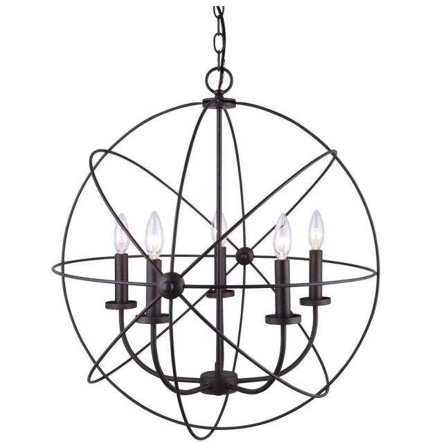 Rental store for Bronze Orbit Chandelier  5 Light in Memphis TN