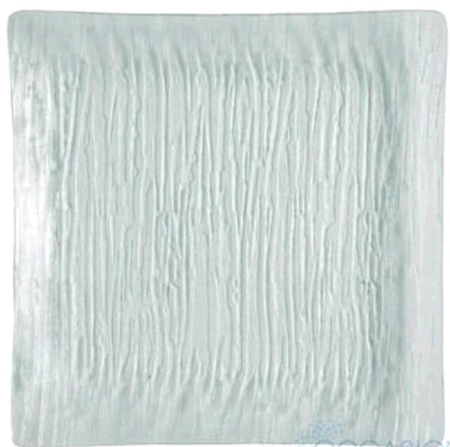 Rental store for Platter, Glass 14  Square Silver Thread in Memphis TN