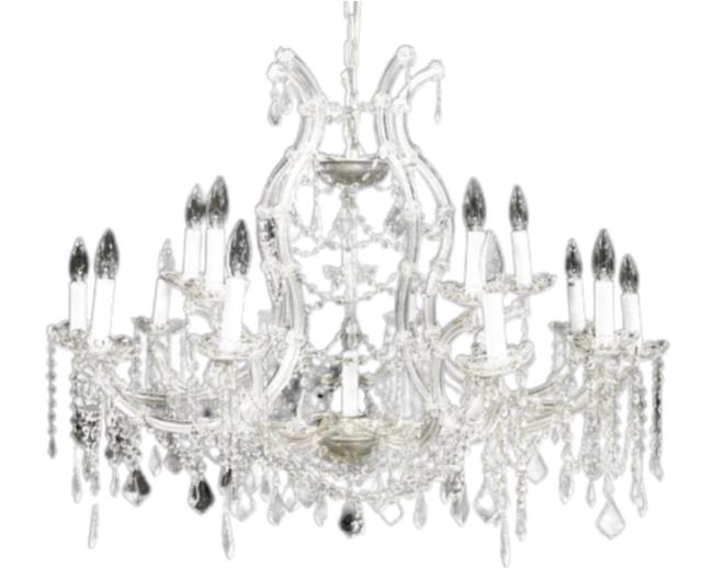 Rental store for Princess Crystal Chandelier  15 Light in Memphis TN