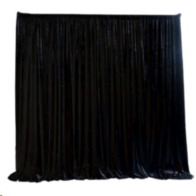 Rental store for Drape, Black Velvet 12 ft in Memphis TN