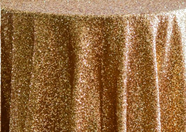 Rental store for Gold Sequin Linen in Memphis TN