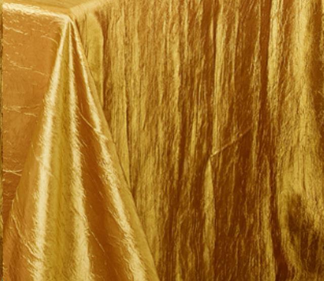Rental store for Gold Crush Taffeta Linen in Memphis TN