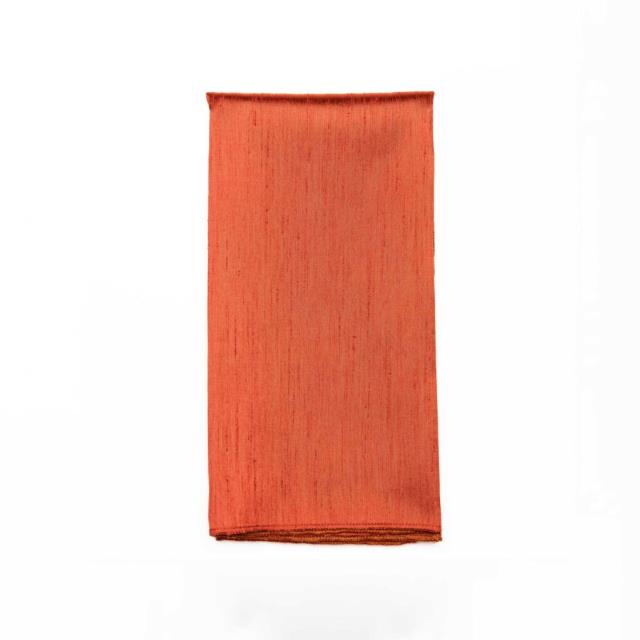 Rental store for 20x20, Burnt Orange Dupioni Majestic Napkin in Memphis TN