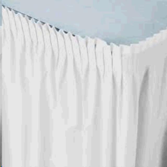 Rental store for Table Skirt, White Poly 21 x29 in Memphis TN