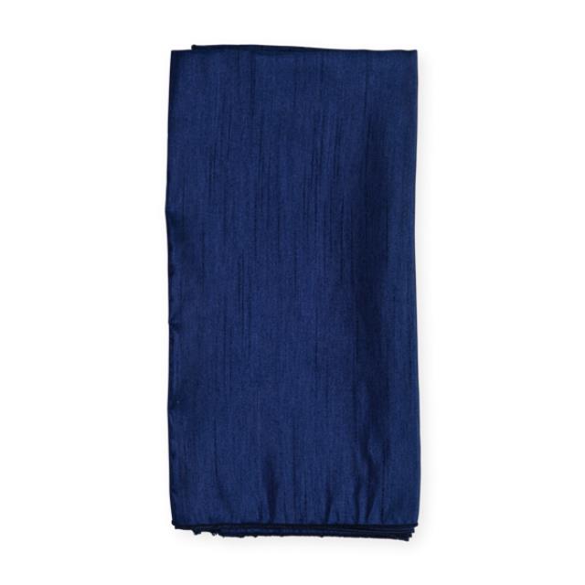 Rental store for 20x20, Navy Dupioni Majestic Napkin in Memphis TN