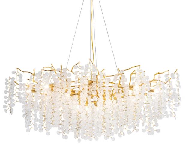 Rental store for Gold Branch Crystal Chandelier in Memphis TN