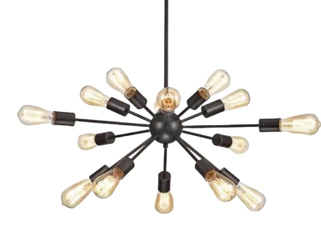Rental store for Sputnik Black Chandelier in Memphis TN