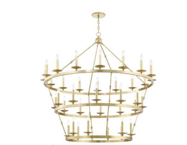 Rental store for Gold Cascade Chandelier in Memphis TN