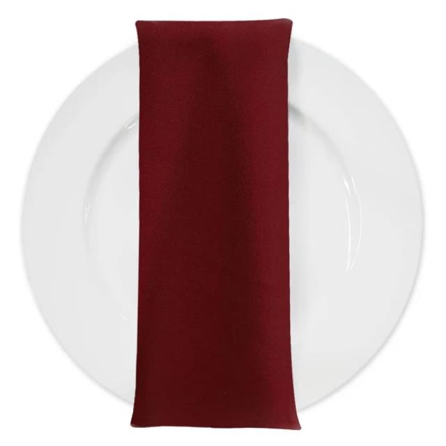 Rental store for 20x20, Burgundy Dupioni Napkin in Memphis TN