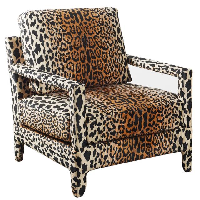 Rental store for Leopard Hannah Club Chair in Memphis TN