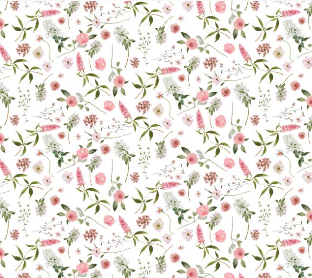 Rental store for Drape, Pink Floral Poplin 8ft in Memphis TN