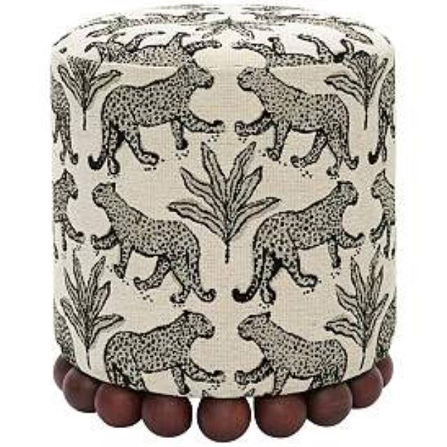 Rental store for Scottie Taupe Leopard Ottoman in Memphis TN