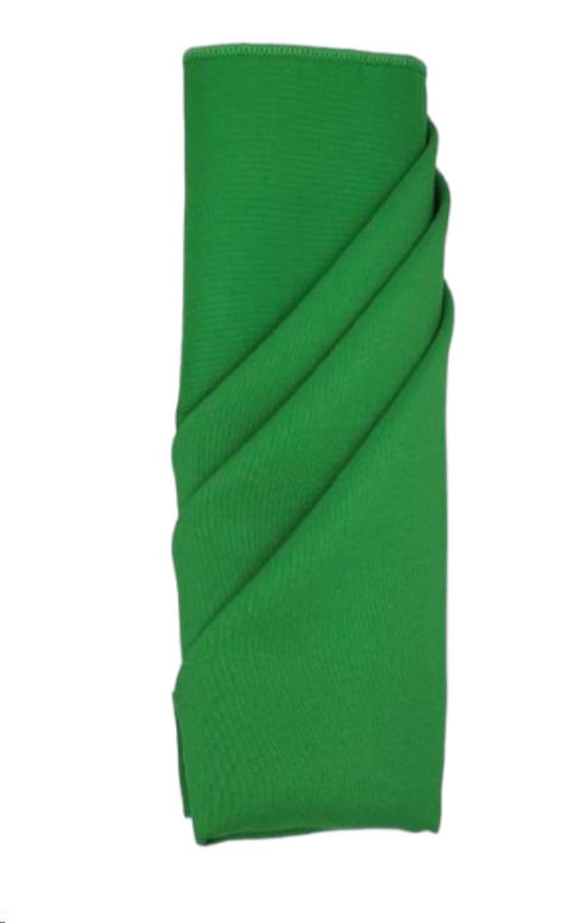 Rental store for 20x20, Kelly Green Poly Napkin in Memphis TN