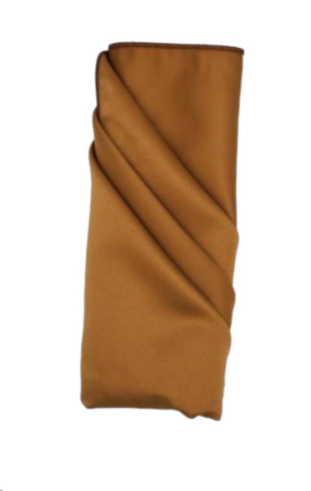 Rental store for 20x20, Gold Antique Matte Satin Napkin in Memphis TN