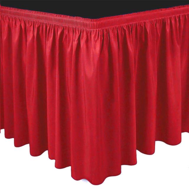 Rental store for Stage Skirt, Red Satin 8 x18 in Memphis TN